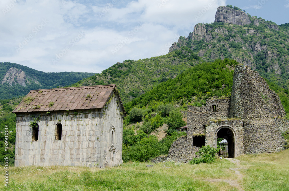 The Akhtala fortress-monastery a 10th-century fortified Georgian