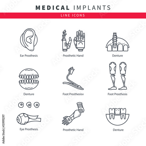 Various medical prostheses