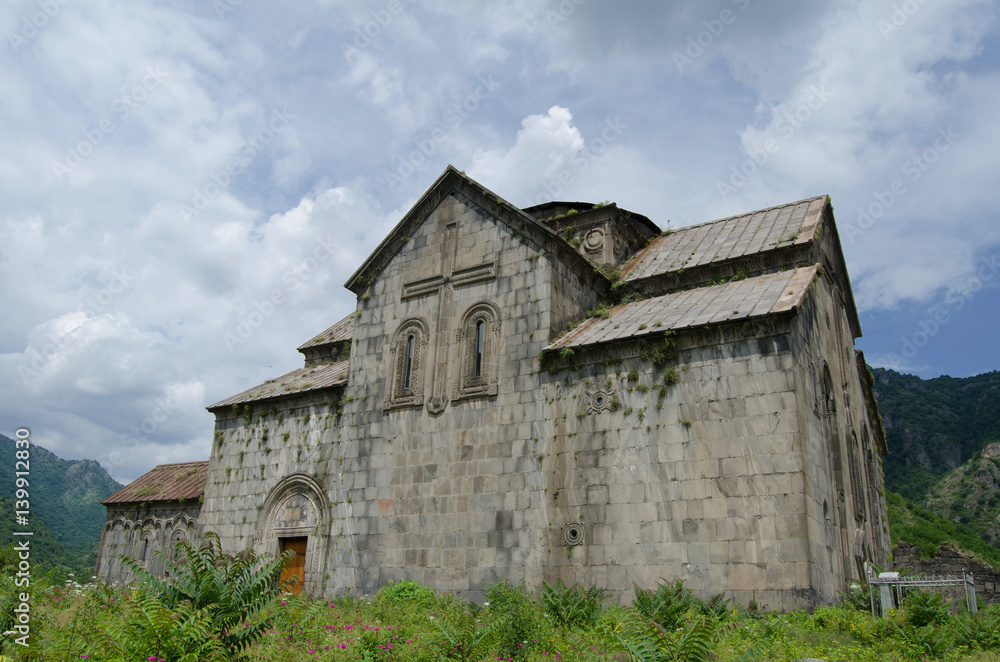 The Akhtala fortress-monastery a 10th-century fortified Georgian Orthodox Church monastery