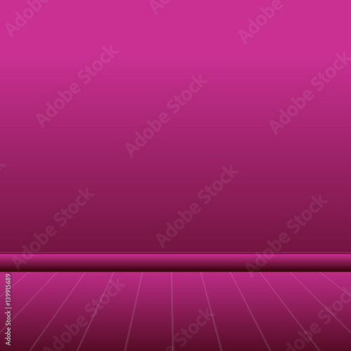 pink purple empty studio ro...