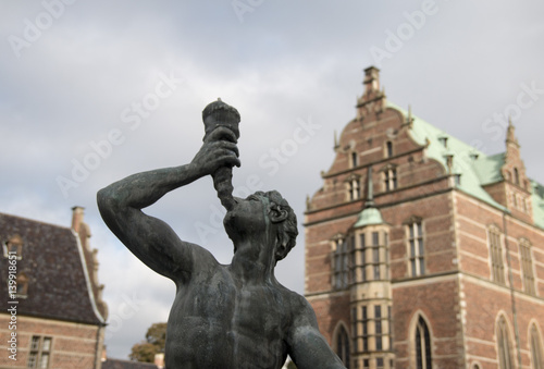 Details of friederiksborg castle photo