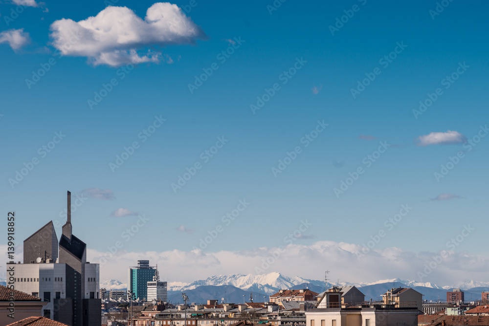 Obraz premium milano city life