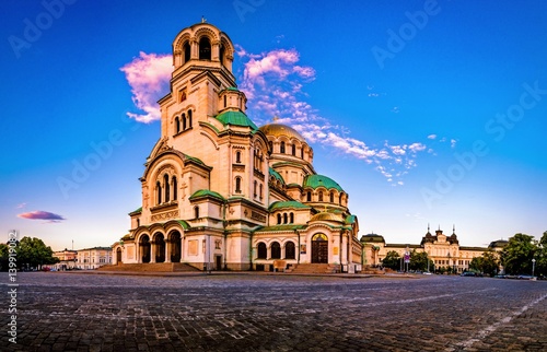 Alexander Nevsky Cathedral in Sofia city Bulgaria