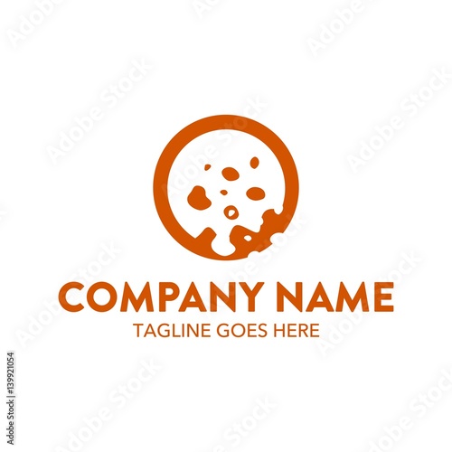Cake And Cookies Unique Logo Template