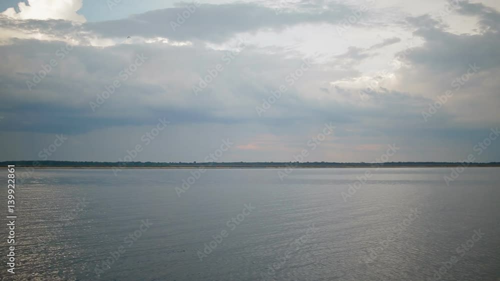 Landscape with water and sky. Tranquil backdrop. Landscape with water and sky. Tranquil backdrop.