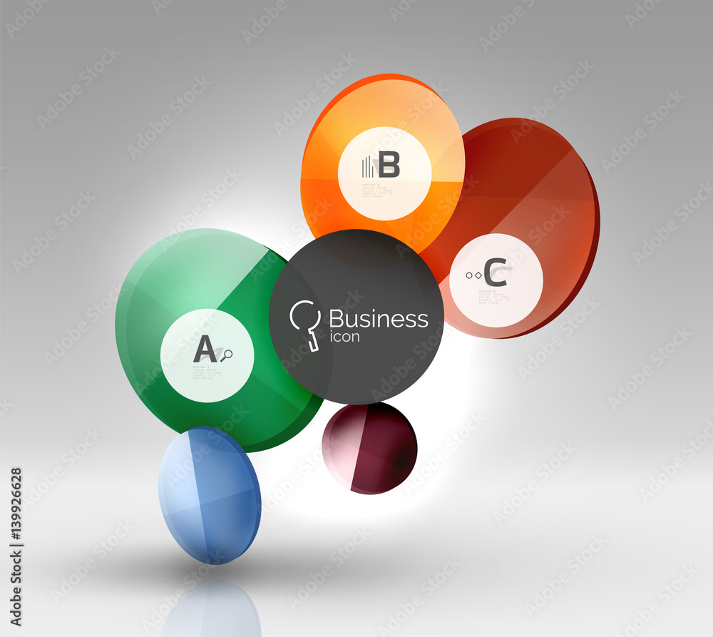 Circle abstract background Circle abstract background