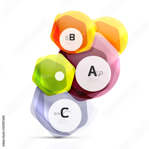 Glass glossy shiny hexagon web elements Free Download Glass glossy shiny hexagon web elements - GFXLoad