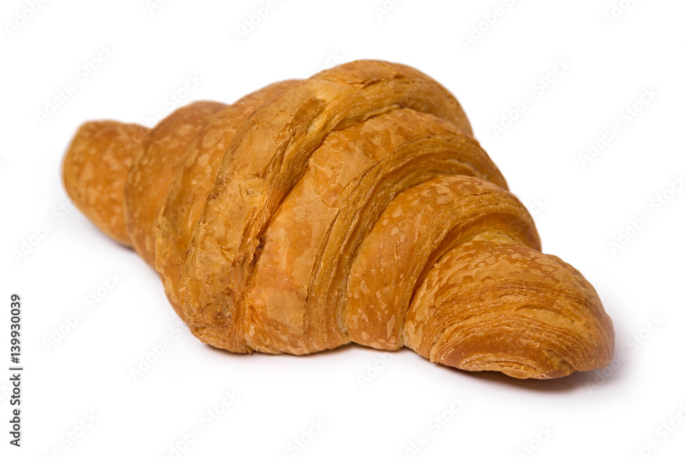 croissant on a white background