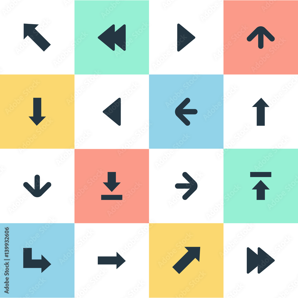 Vector Illustration Set Of Simple Indicator Icons. Elements Transfer