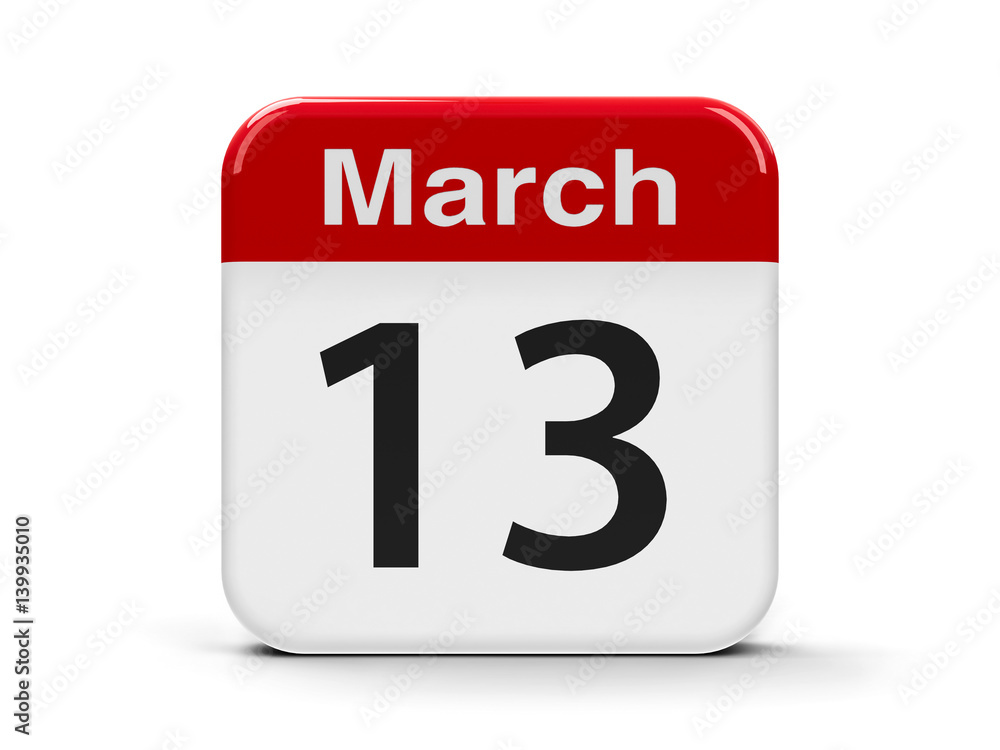Fototapeta premium 13th March