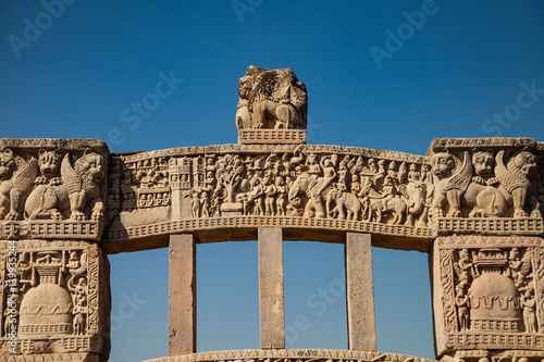 buddhist monuments at sanchi