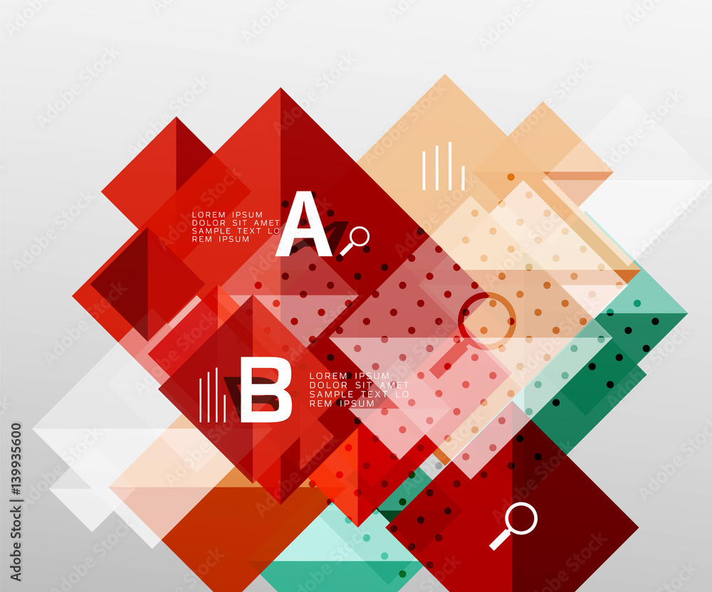 Colorful triangles and squares Colorful triangles and squares