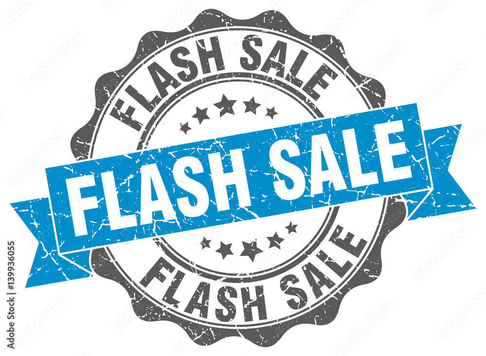 Fototapeta premium flash sale stamp. sign. seal