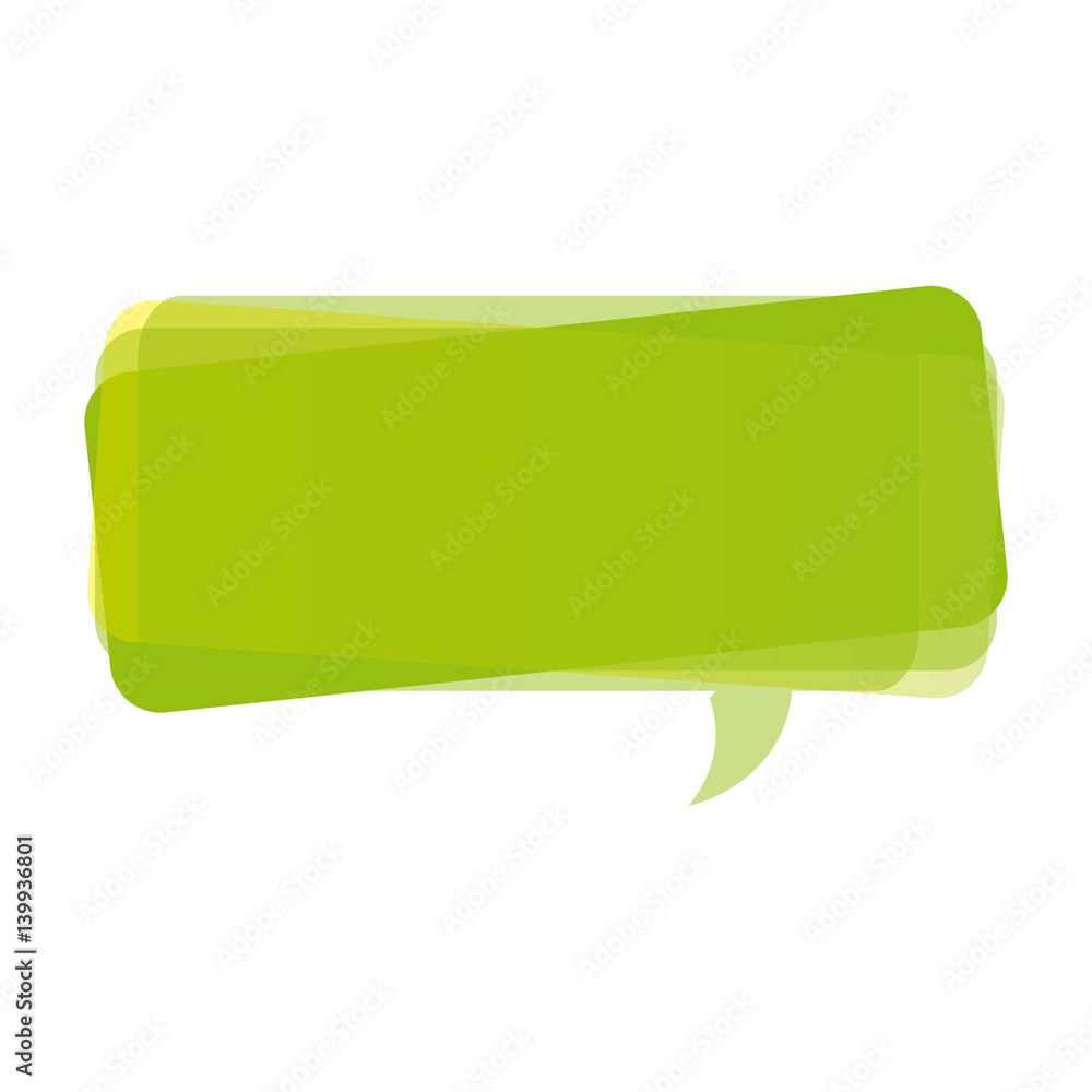 green square chat bubble icon, vector illustraction design green square chat bubble icon, vector illustraction design