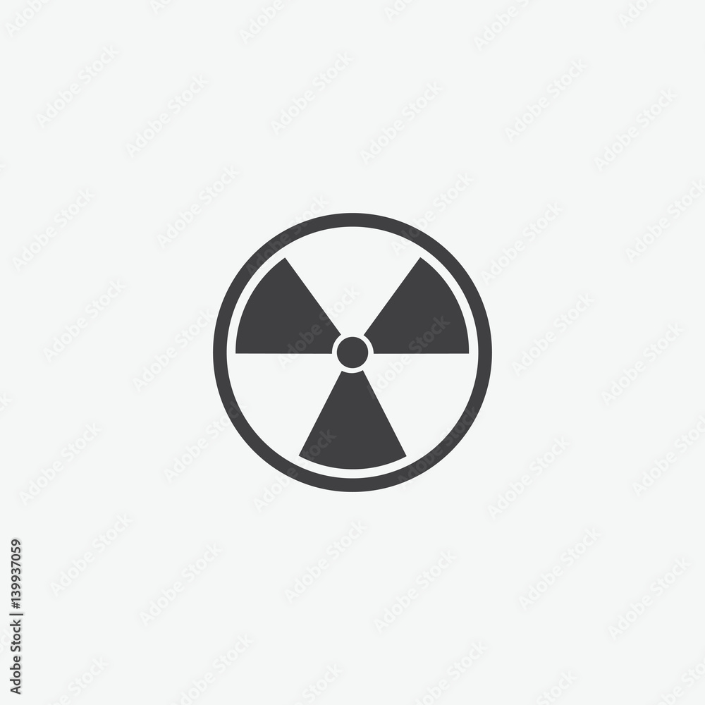 Radiation Hazard Icon Radiation Hazard Icon