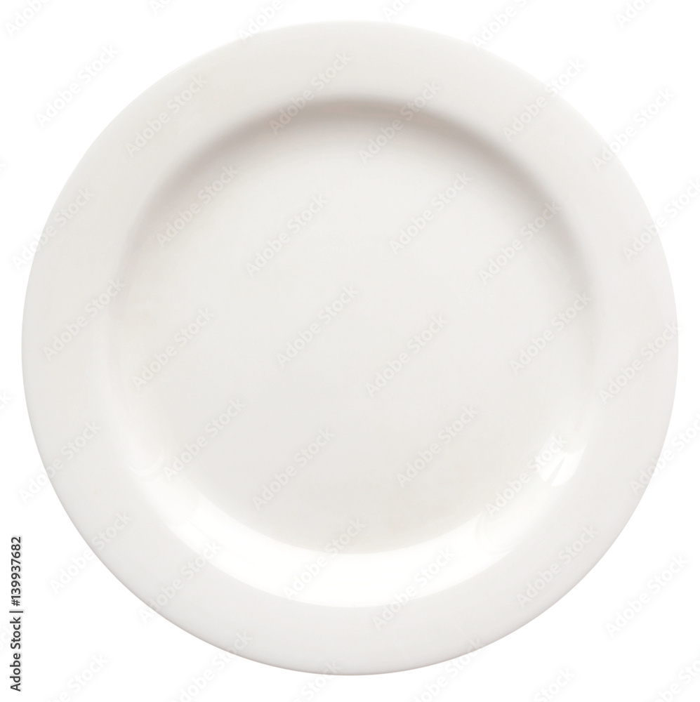 white plate white plate