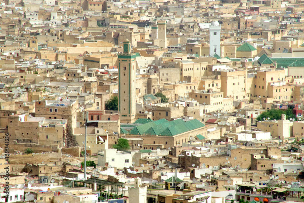 morocco fez ancient city medina casbah 