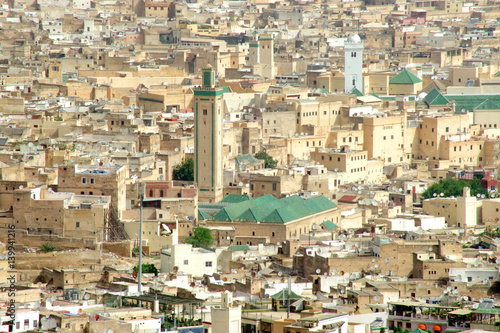 morocco fez ancient city medina casbah  photo