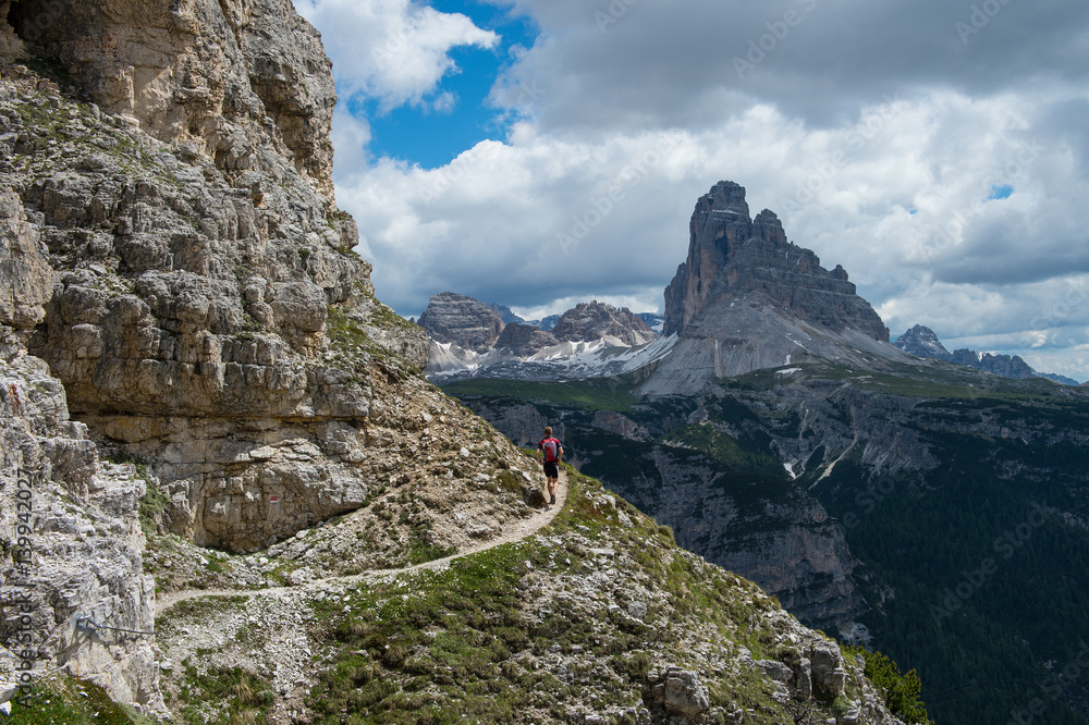 trail running in the alps