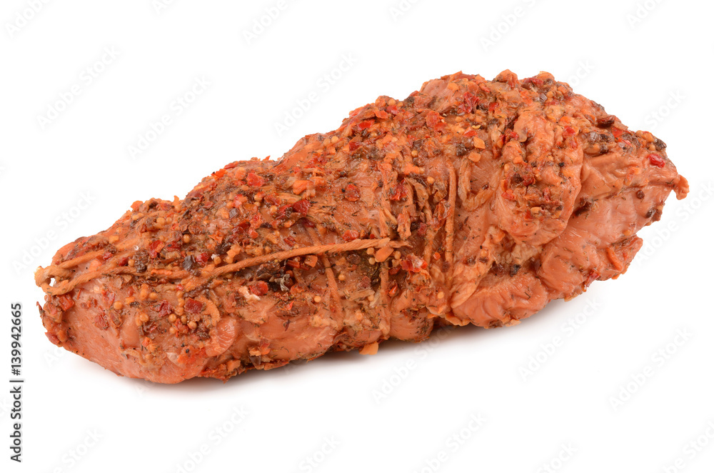 boiled pork with spices