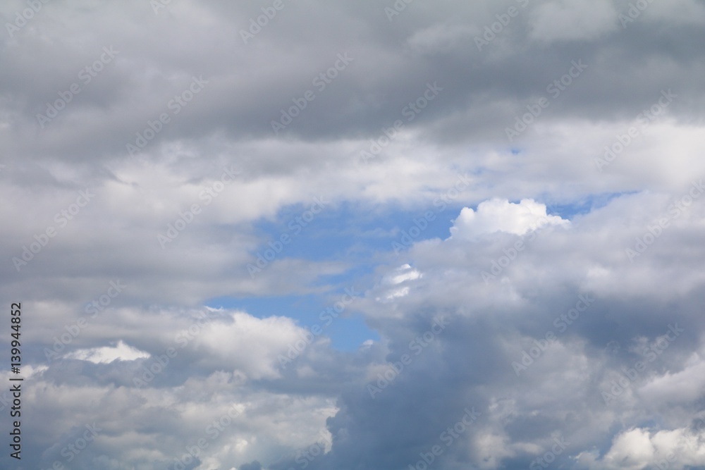 blue sky with big cloud and raincloud, art of nature beautiful and copy space for add text blue sky with big cloud and raincloud, art of nature beautiful and copy space for add text