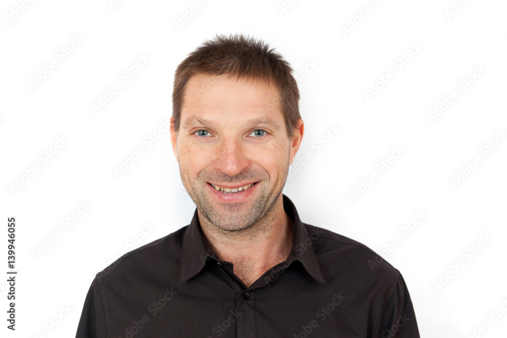 young man smiling young man smiling