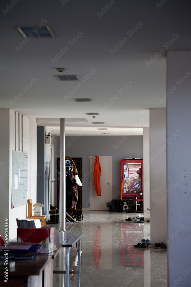 Fototapeta premium Fire station