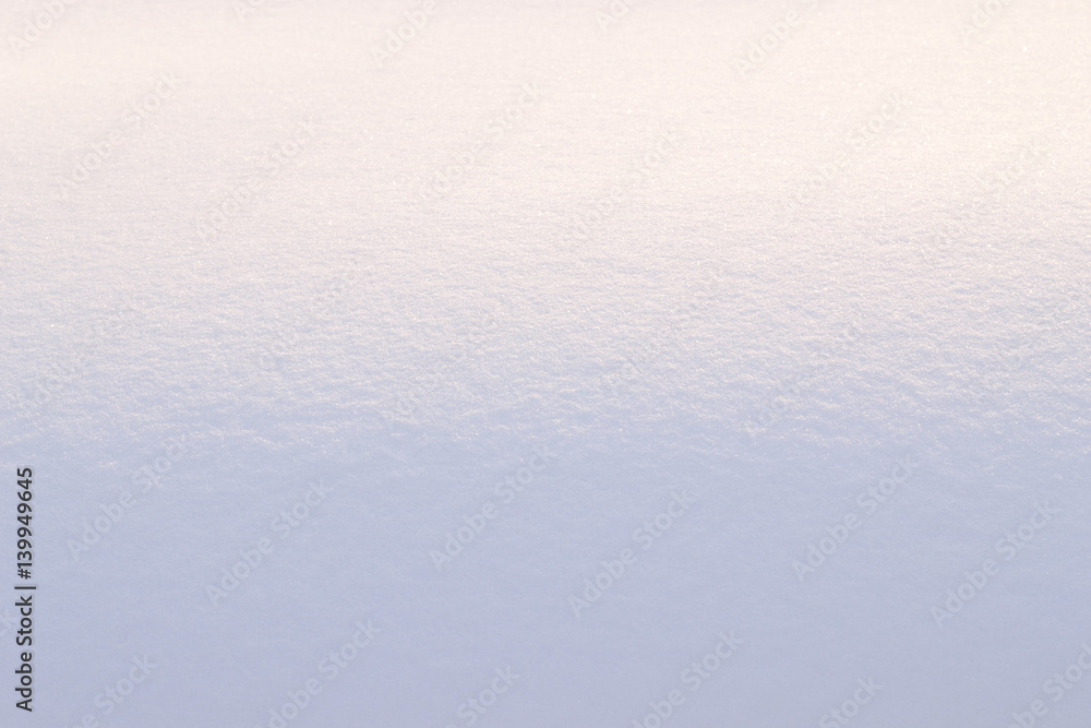 Snowy terrain with gradient illumination.
Background. Snowy surface in the form of a roller. - obrazy, fototapety, plakaty 