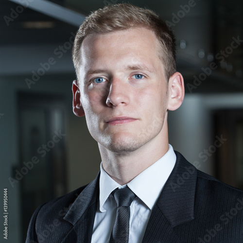 Businessman in a suit