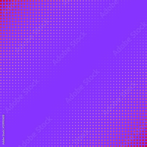 banner with red squares in the corners. abstract poster. purple background. vector illustration.