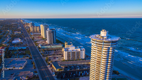 Daytona Beach aerial photograph photo
