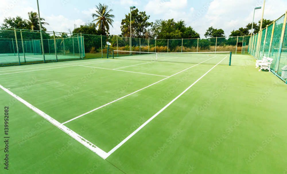 Fototapeta premium Tennis Court