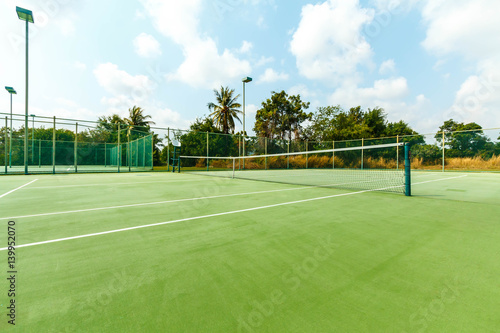 Obraz na plátně Tennis Court