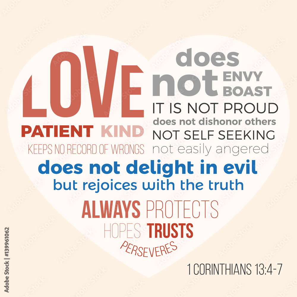 1 corinthians 13 4 - 7