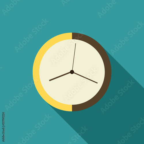 Clock flat icon