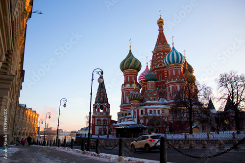 The historic center of Moscow 