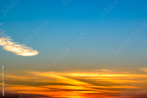 Zachód słońca - tło  © Senatorek