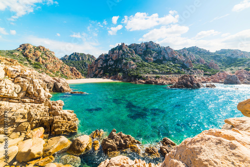 Rocks by the sea in Costa Paradiso