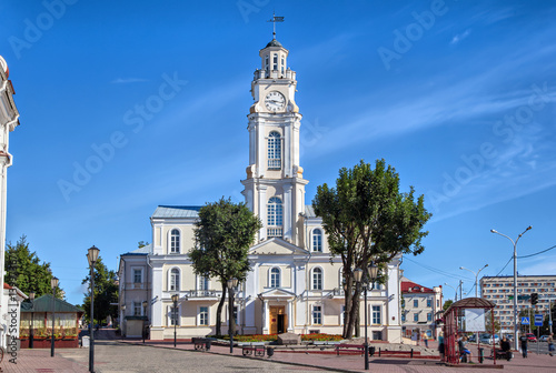 Old Town Hall of Vitebsk in sunny summer day, Vitebsk, Belarus