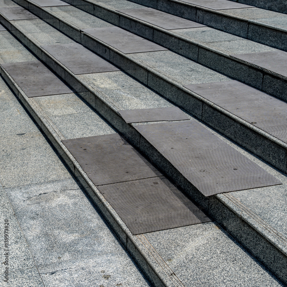 Obraz Gray concrete Staircase