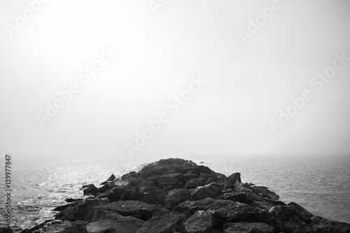Foggy Seaside