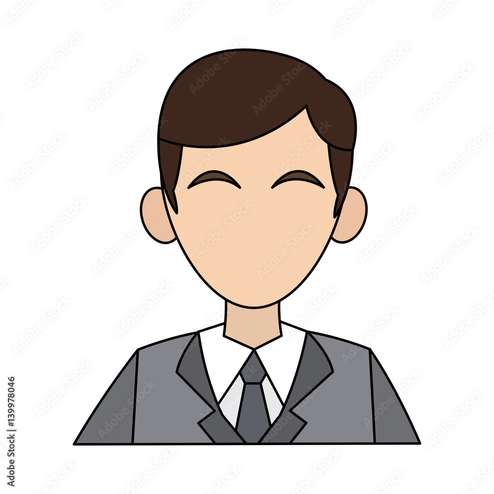 faceless businessman icon image vector illustration design faceless businessman icon image vector illustration design