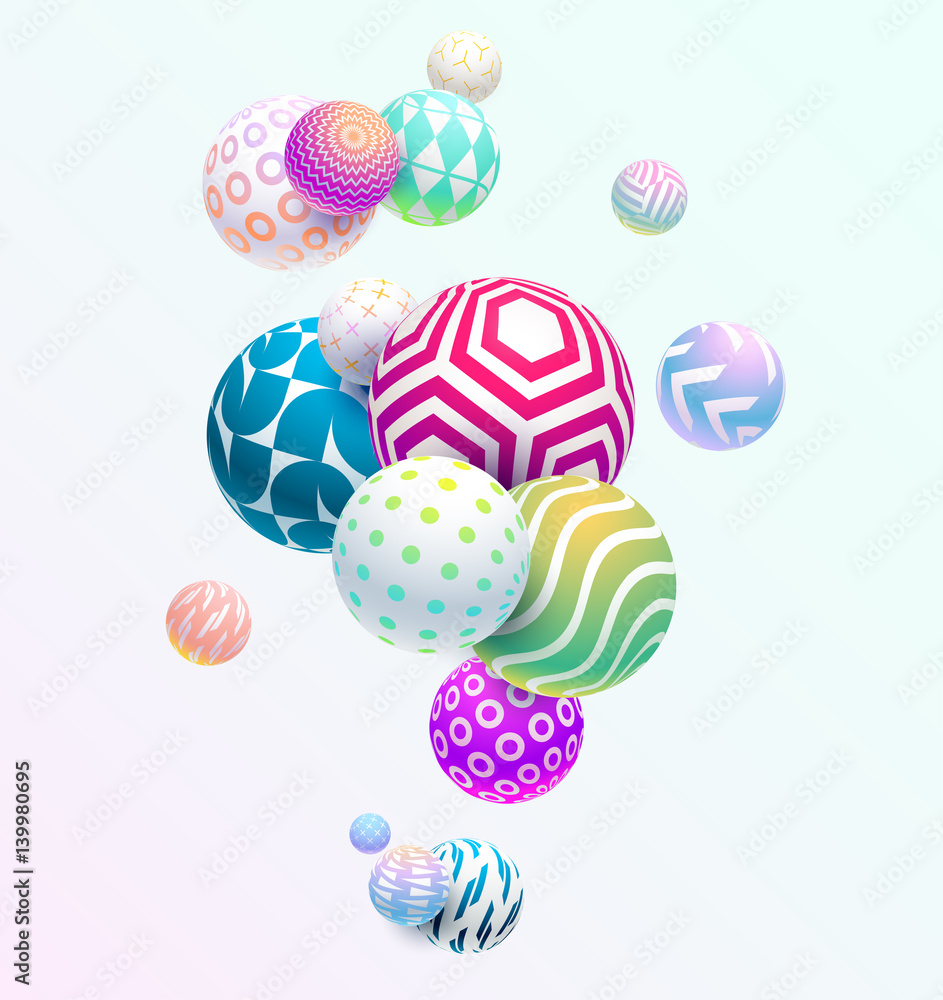 Abstract colorful background with geometric elements Abstract colorful background with geometric elements