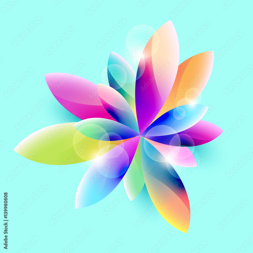 Floral abstract compositions Floral abstract compositions