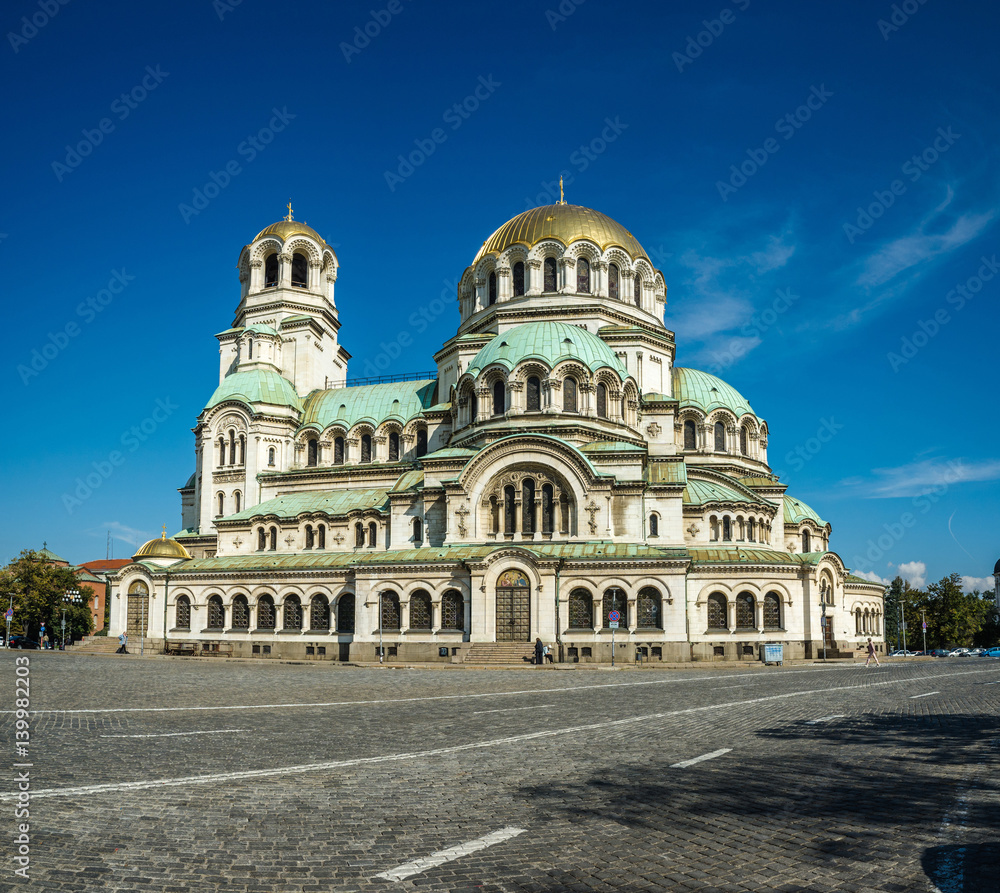 Cathedral Saint Alexandar Nevski in Sofia, Bulgaria