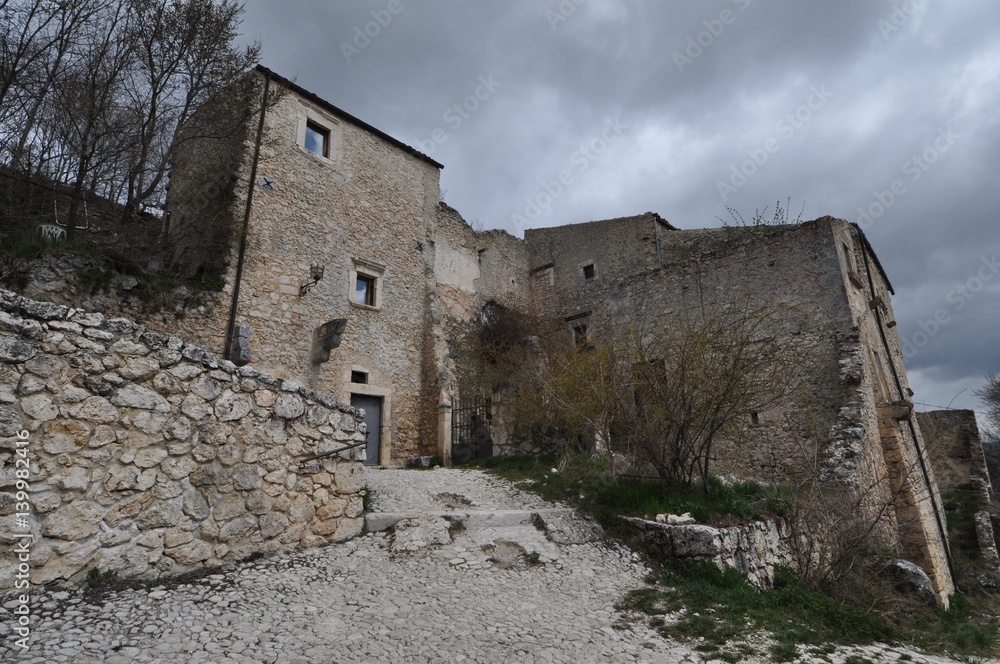 Rocca Calascio, a mountaintop fortress in Abruzzo, Italy Rocca Calascio, a mountaintop fortress in Abruzzo, Italy
