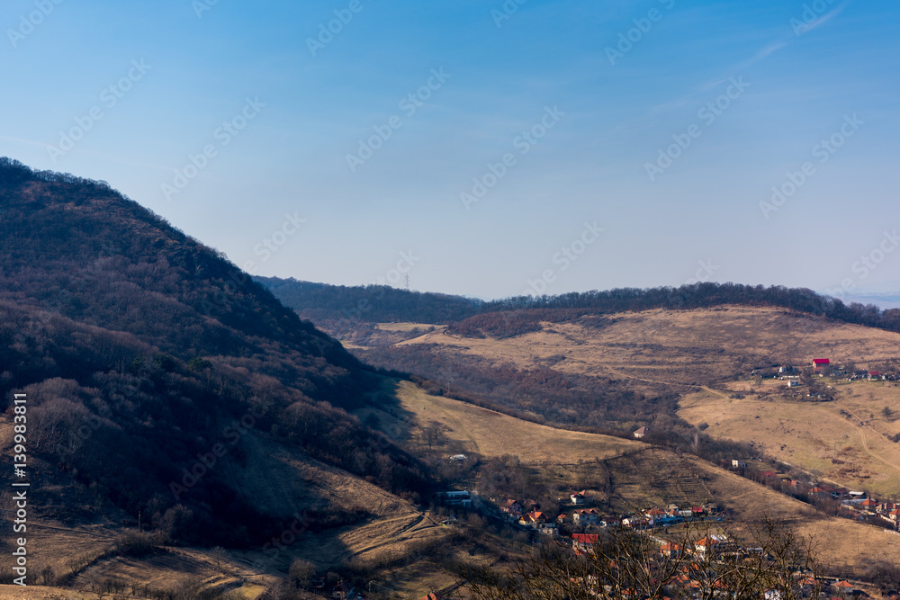 Sorouding hills of the Deva fortress