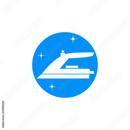 House cleaning service logo. Abstract concept.Vector illustration on white background.