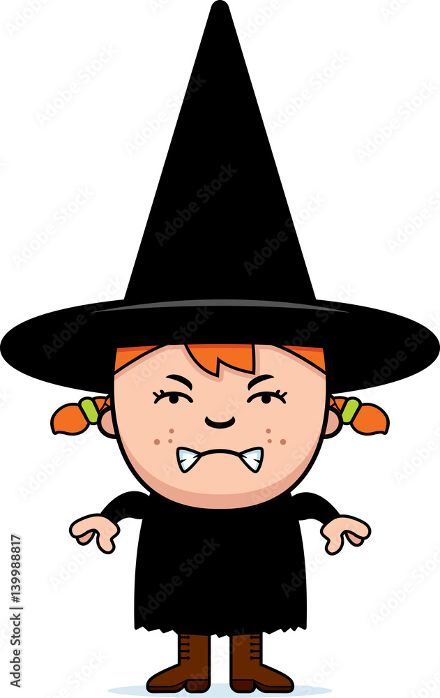 Angry Child Witch