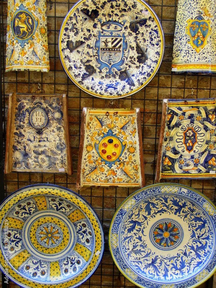 Obraz premium Regionalna ceramika, Toskania